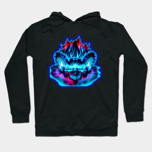 Flaming Skull Hoodie